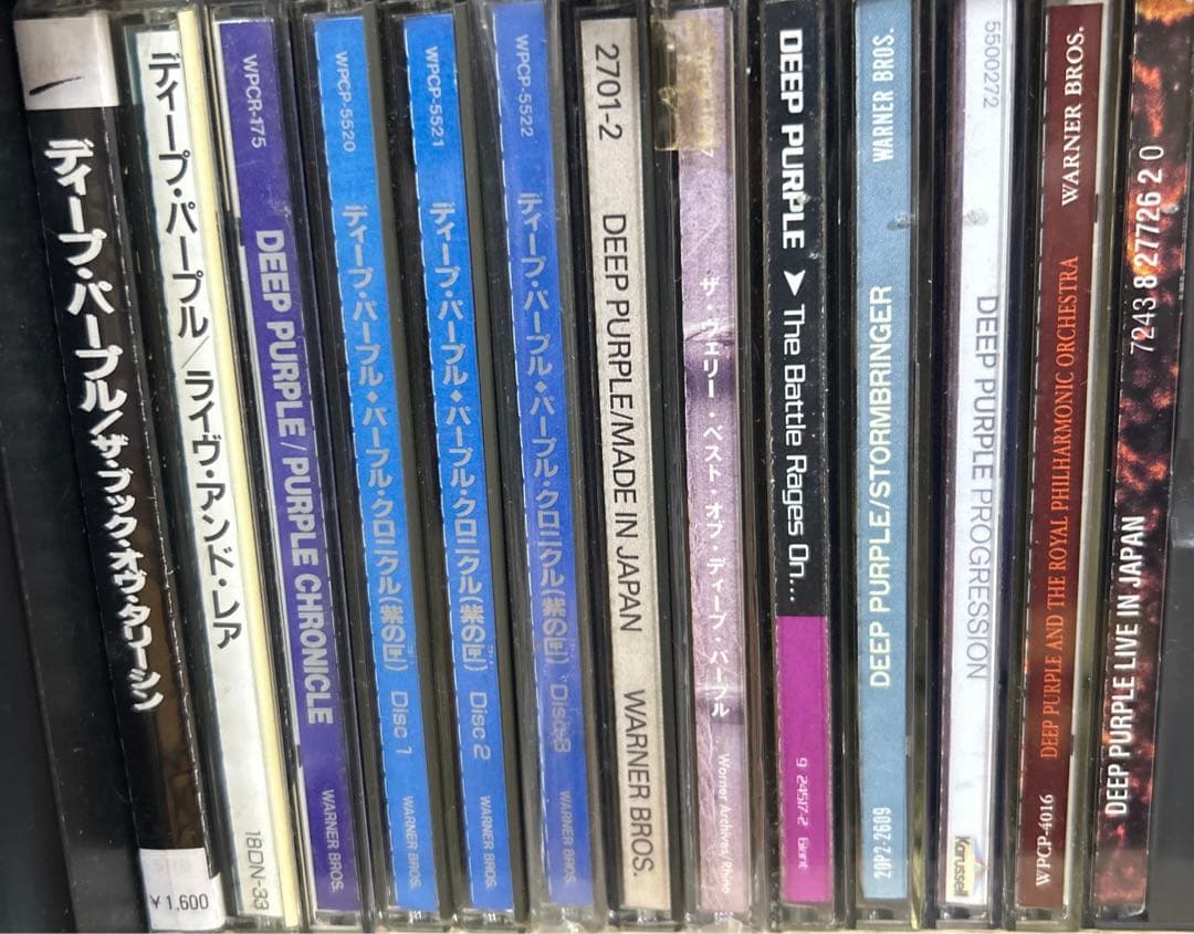 ディープ・パープル　CD、本