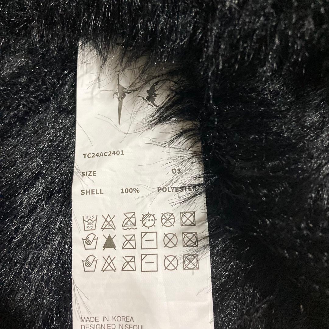 Thug Club 黒 ニット帽