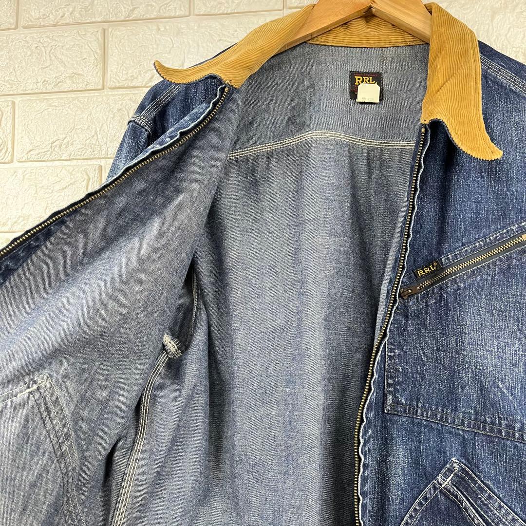 DOUBLE RL RRL Lee TYPE 91-B デニムジャケット　L