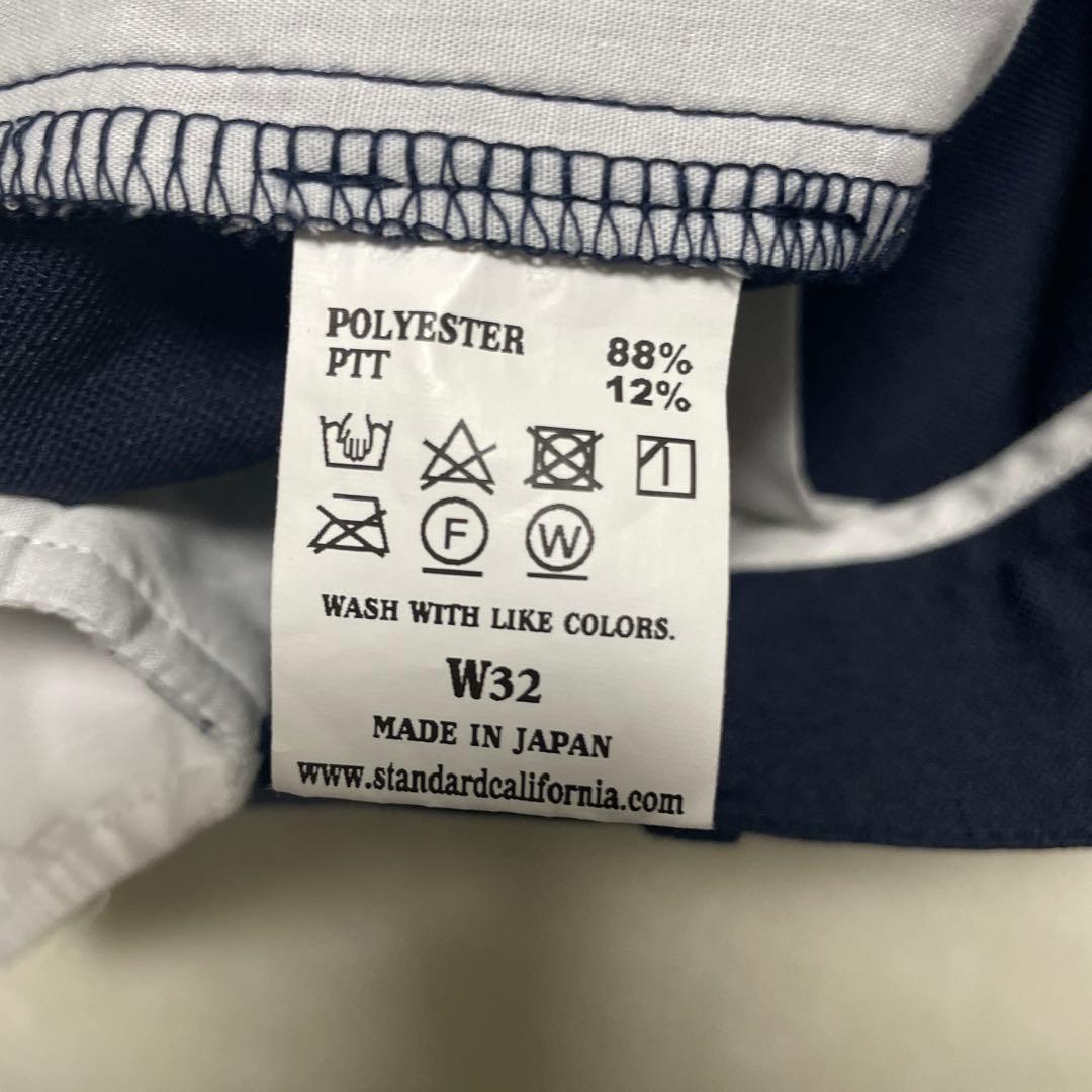 STANDARD CALIFORNIA ACTION SLACKS ネイビー