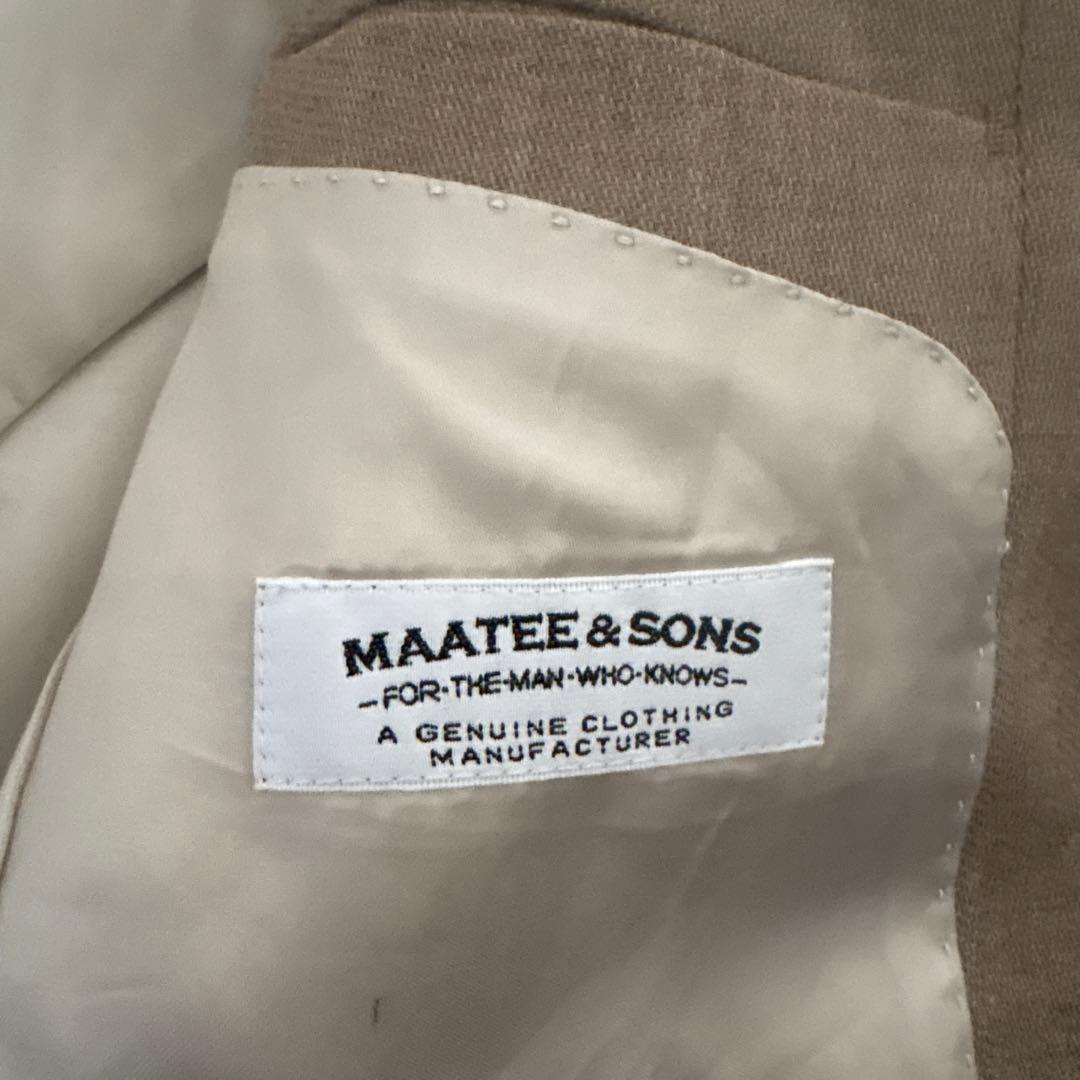 MAATEE & SONS 23SS 強撚バラシア　ジャケット