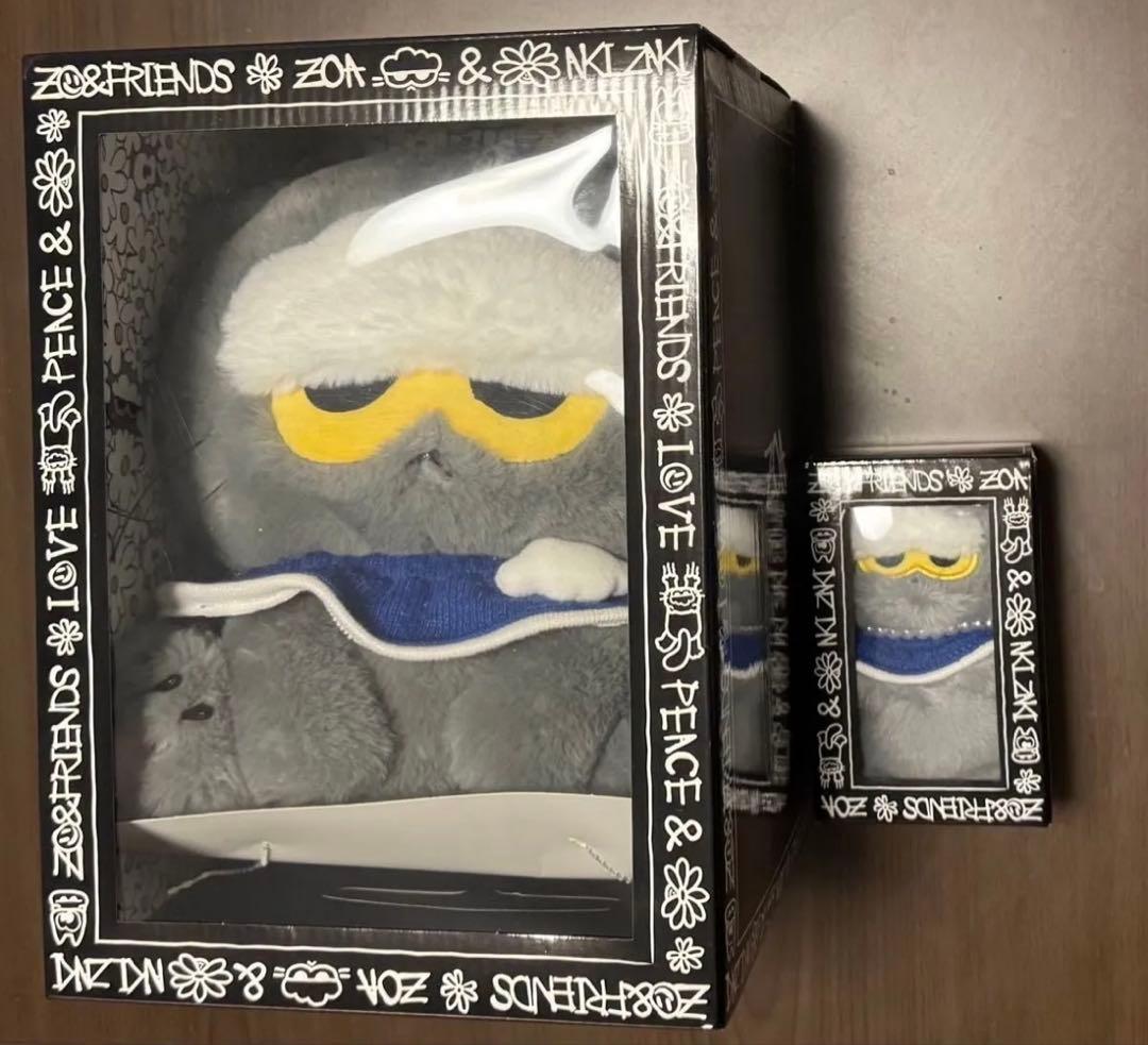 ZO&FRIENDS ZOA ぬいぐるみキーリング ミディアムぬいぐるみセット