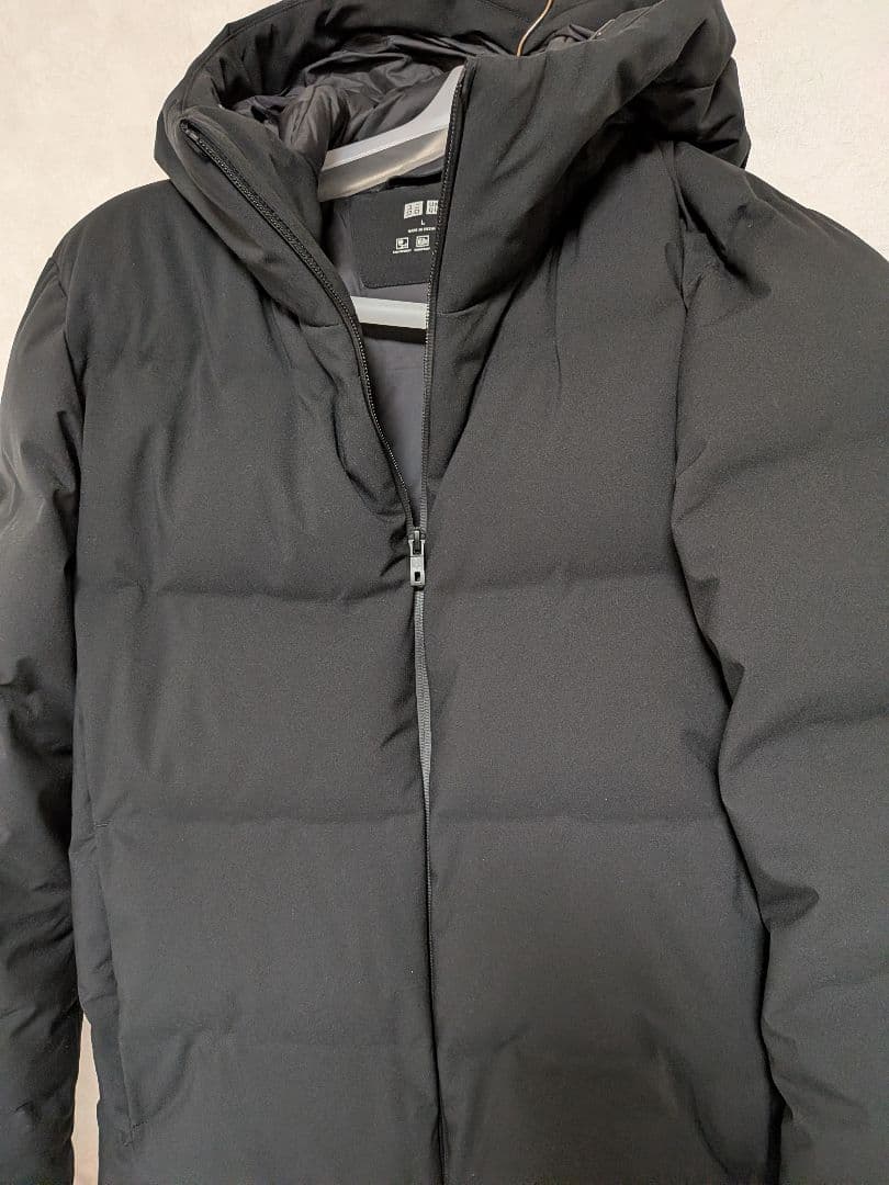 UNIQLO ブラック ダウンジャケット L