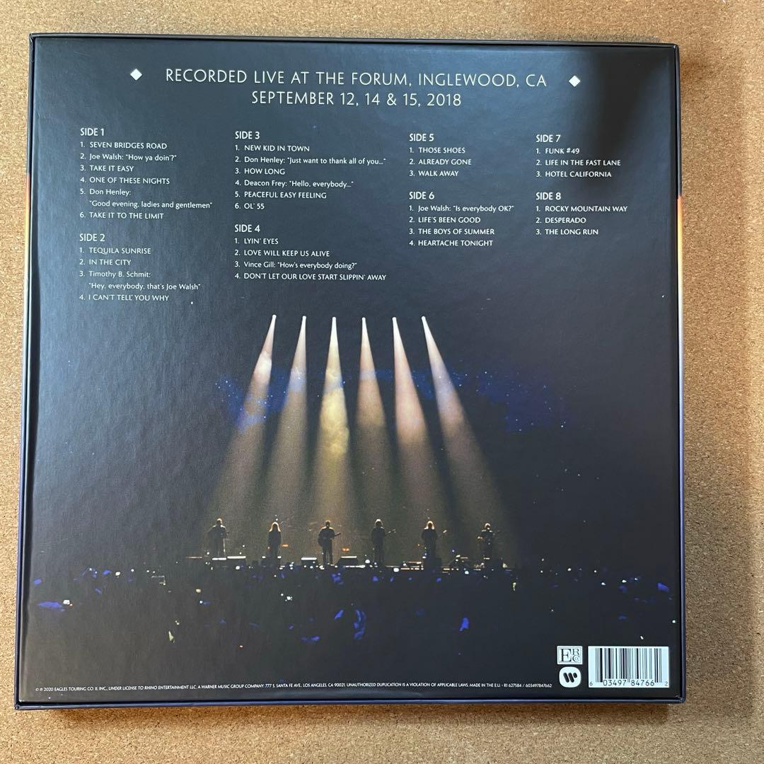 Eagles ライブLP 中古