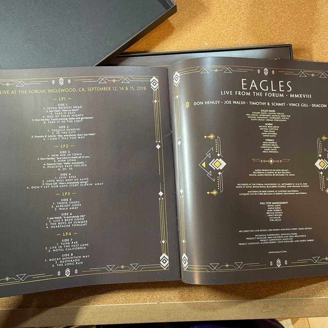 Eagles ライブLP 中古