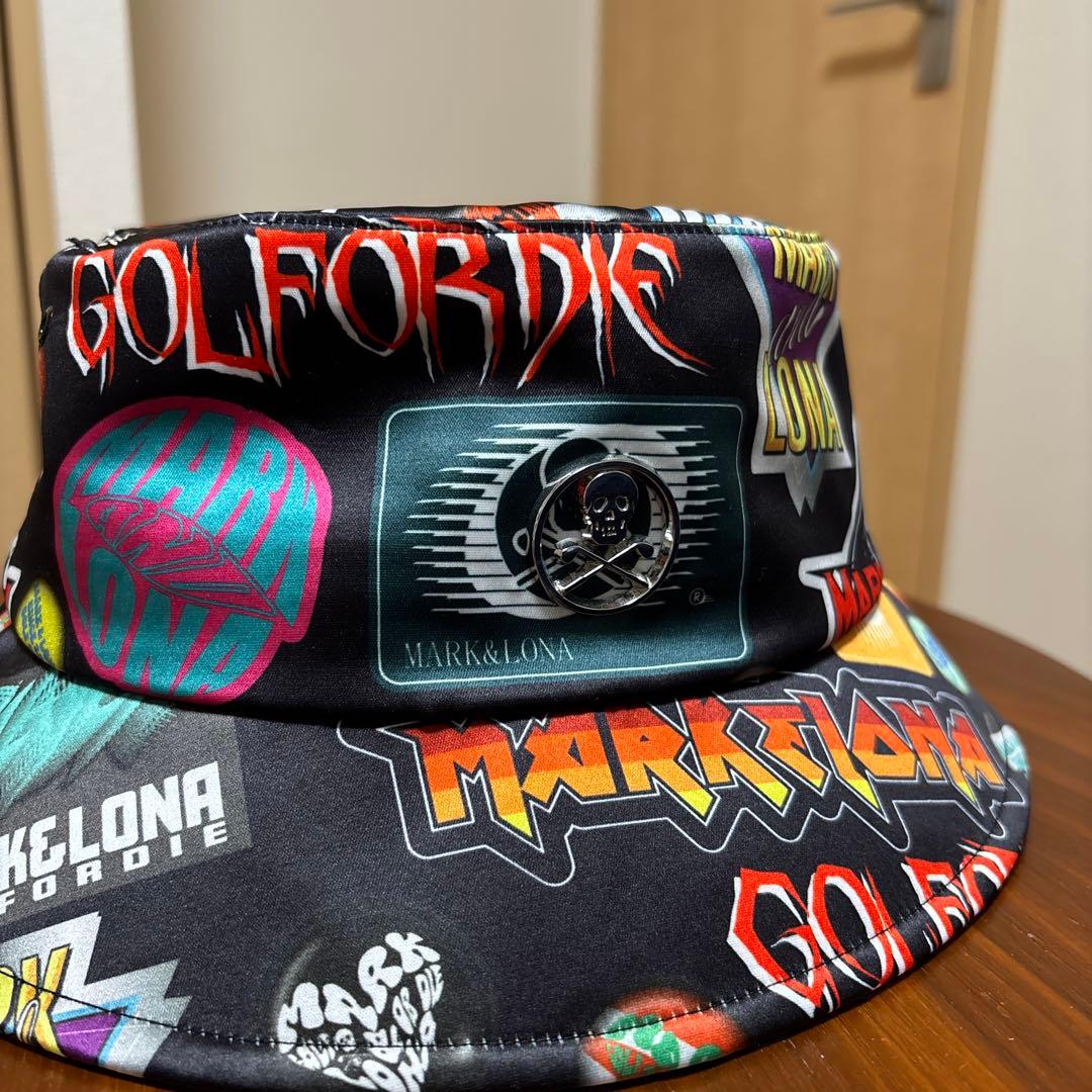 MARK&LONA バゲットハット 帽子 マーク&ロナ 正規品 黒