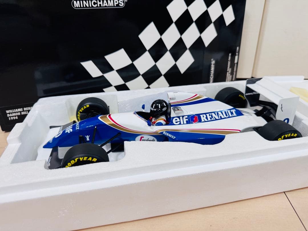 【稀少品】ミニチャンプス　ウィリアムルノー　FW16 1994 1/12