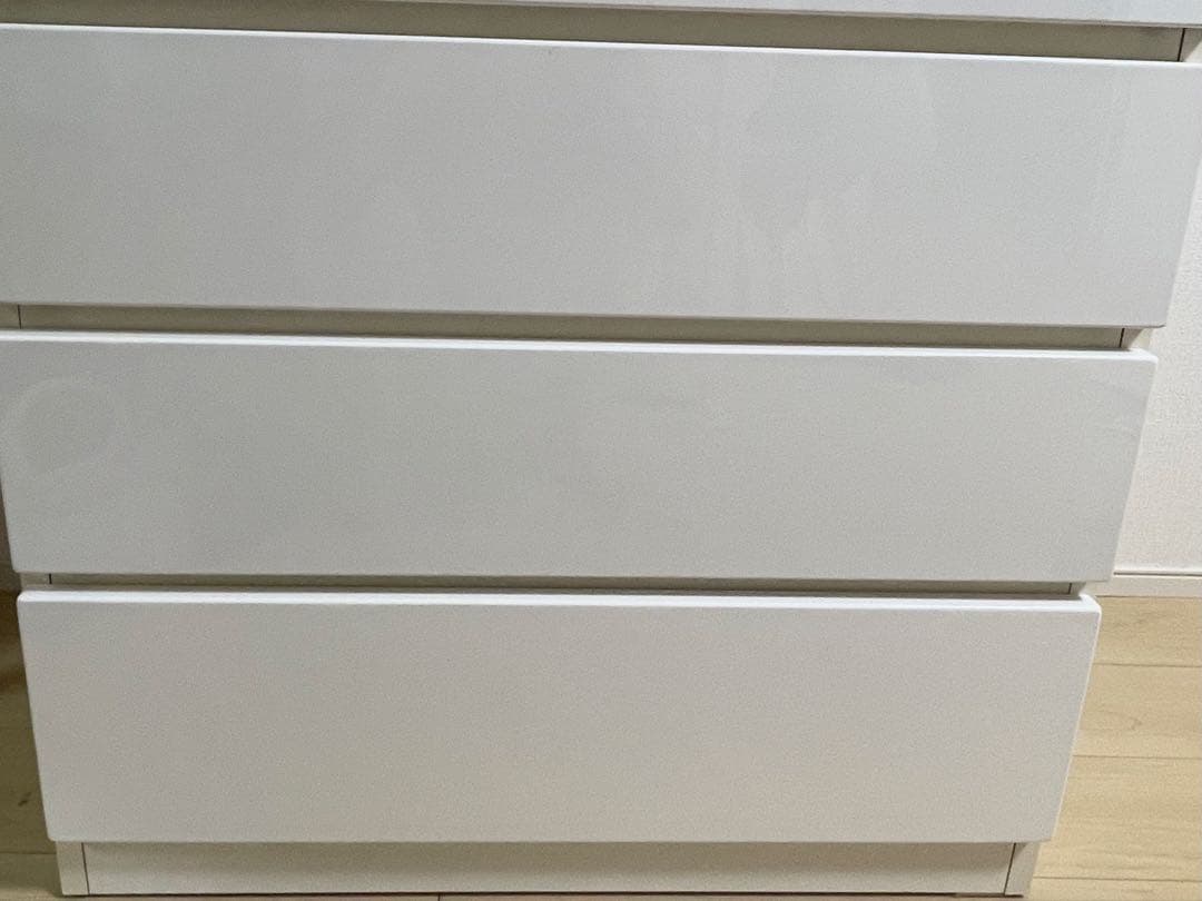 送料込み　ニトリ　ホワイトチェスト　５段