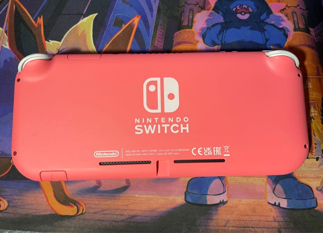 Nintendo Switch Lite コーラル ACアダプターなしケース付き