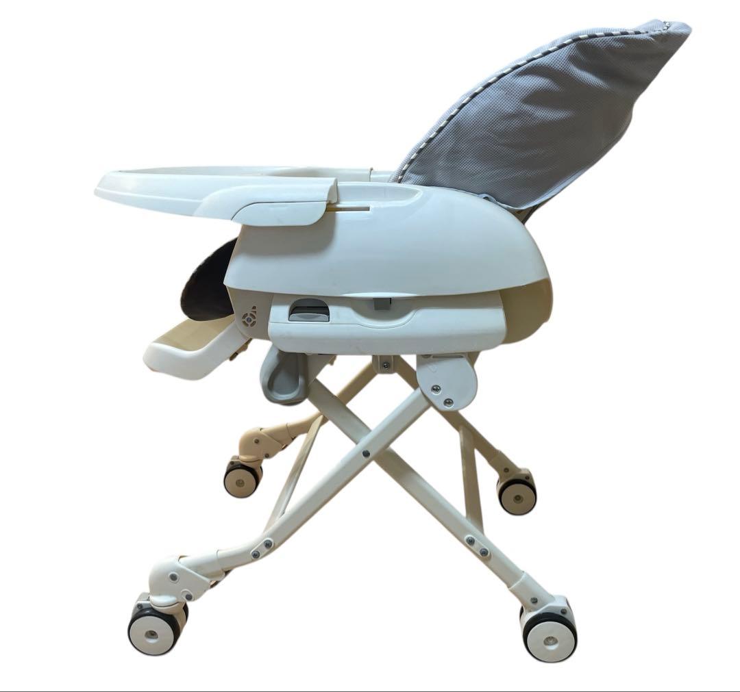 Combi ネムリラ 手動 ハイローチェア セサミグレー テーブル付