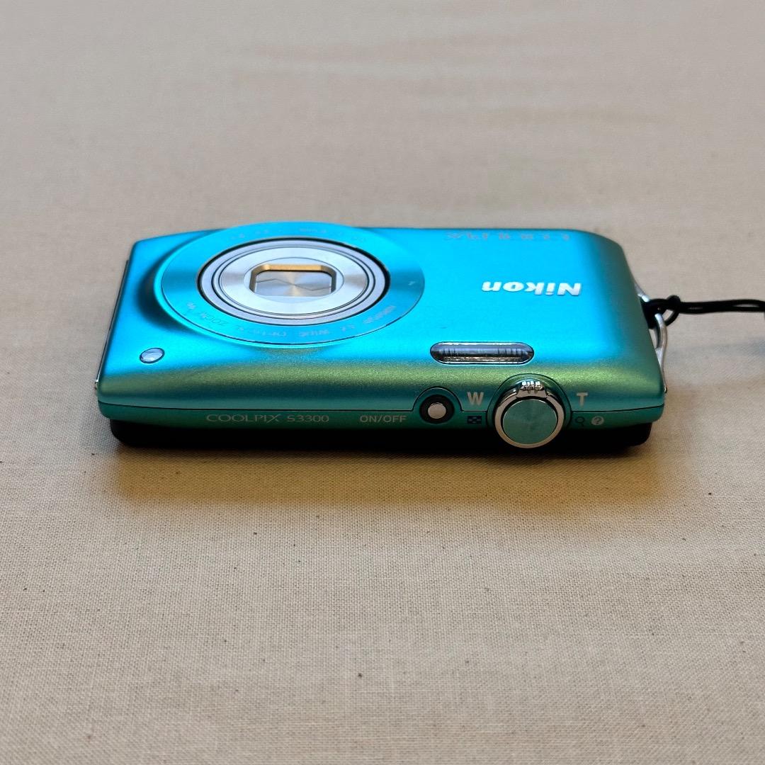 Nikon COOLPIX S3300 ターコイズ 動作確認済み