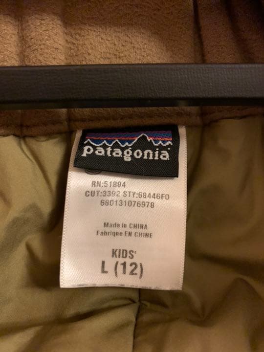 パタゴニア　スキーウェア　上下セット　Girls M10ジャケット　L12パンツ
