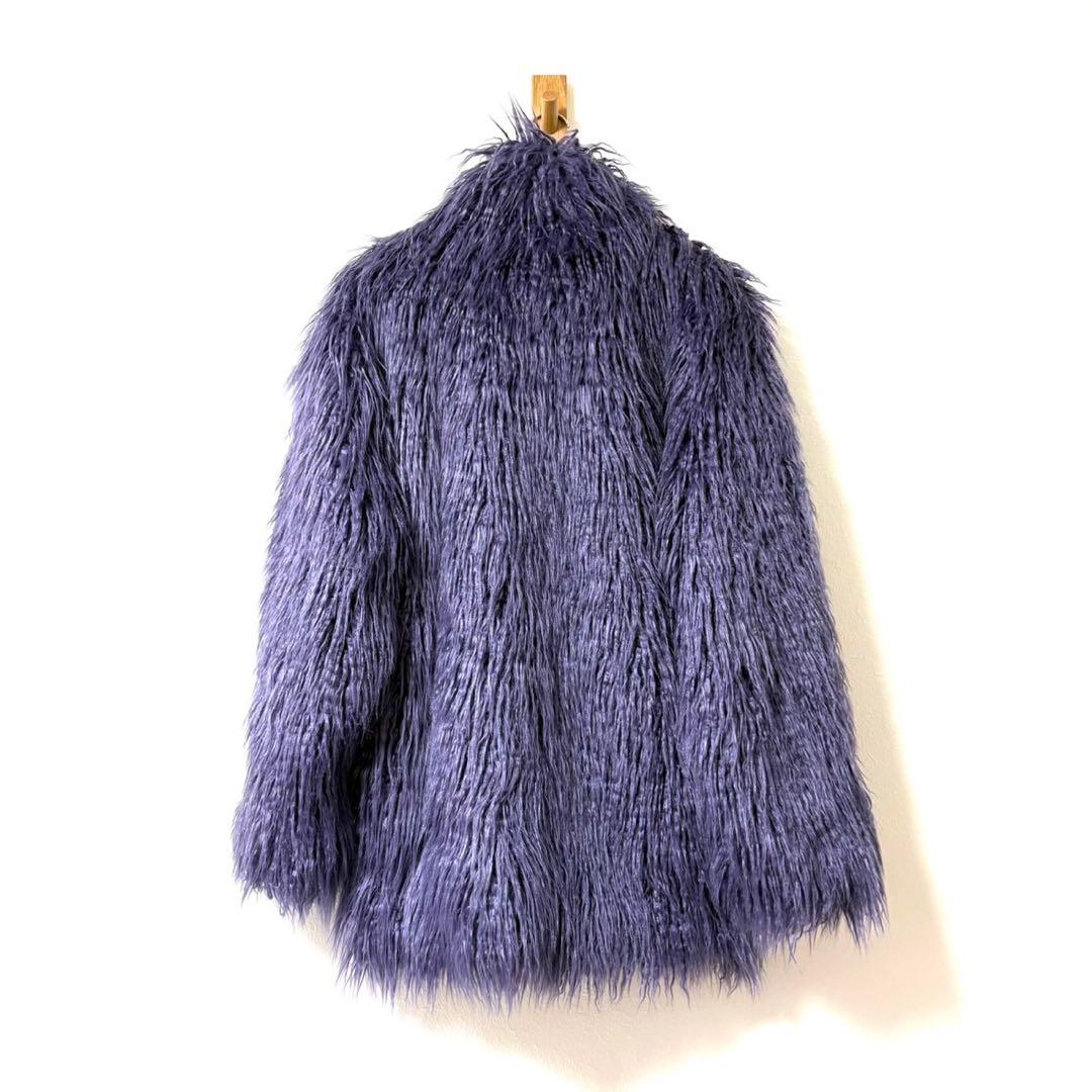 【新品タグ付】アディダス ファージャケット 紫 XL 21AW