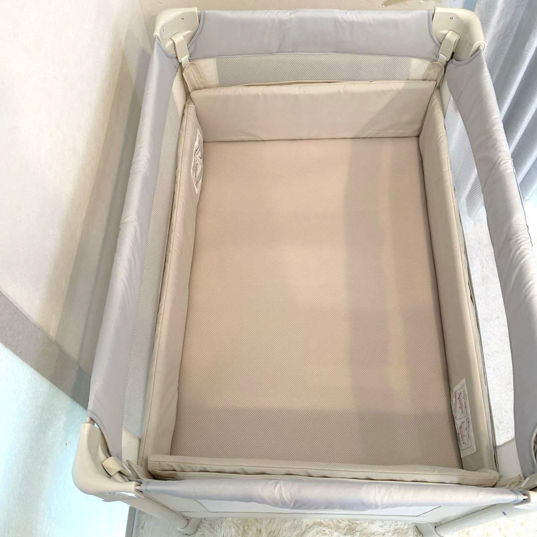 ✨未使用級✨アップリカ ココネルエアー AB ベビーベッド 折りたたみ 収納