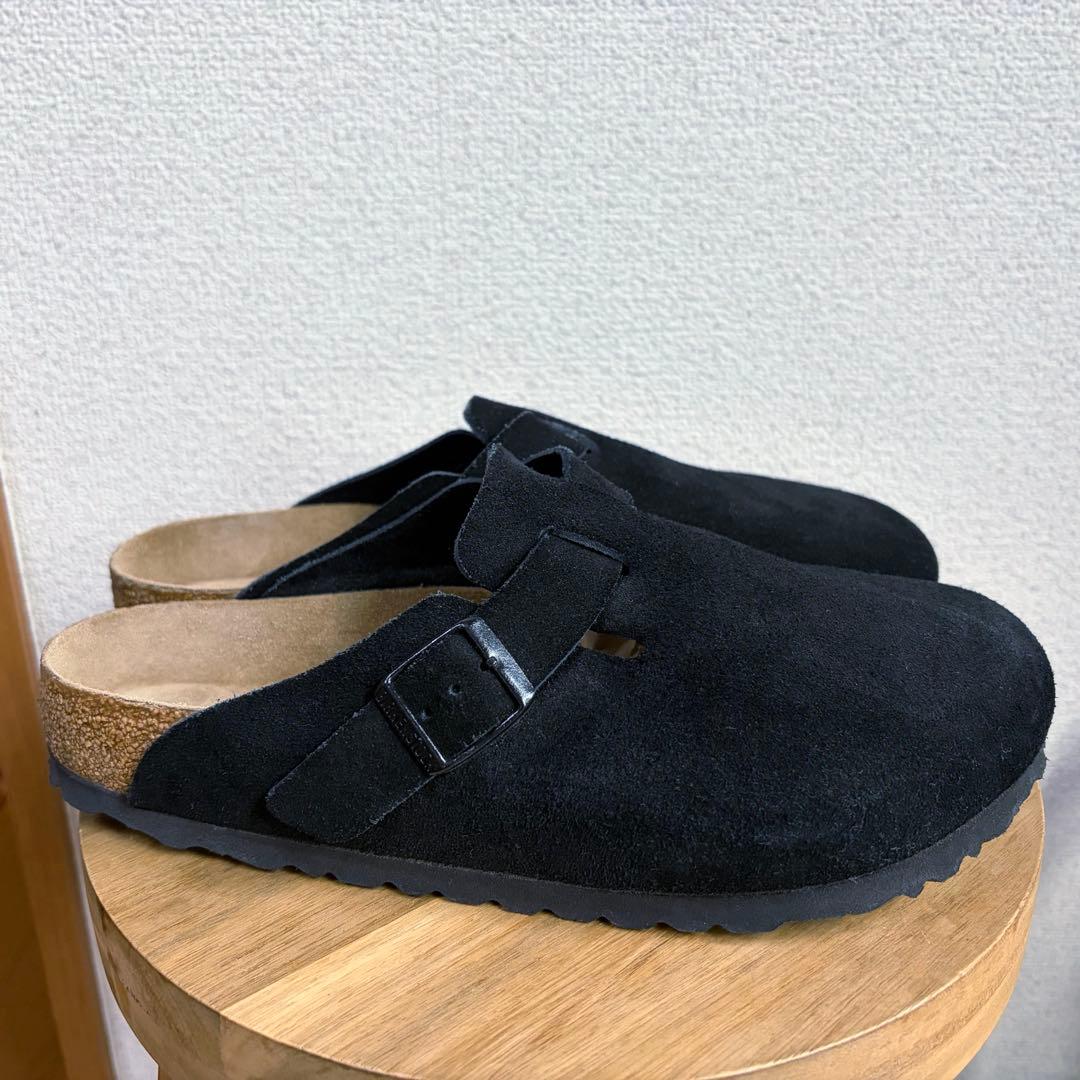 極美品◯BIRKENSTOCK BOSTON ボストン ブラックレギュラー 40