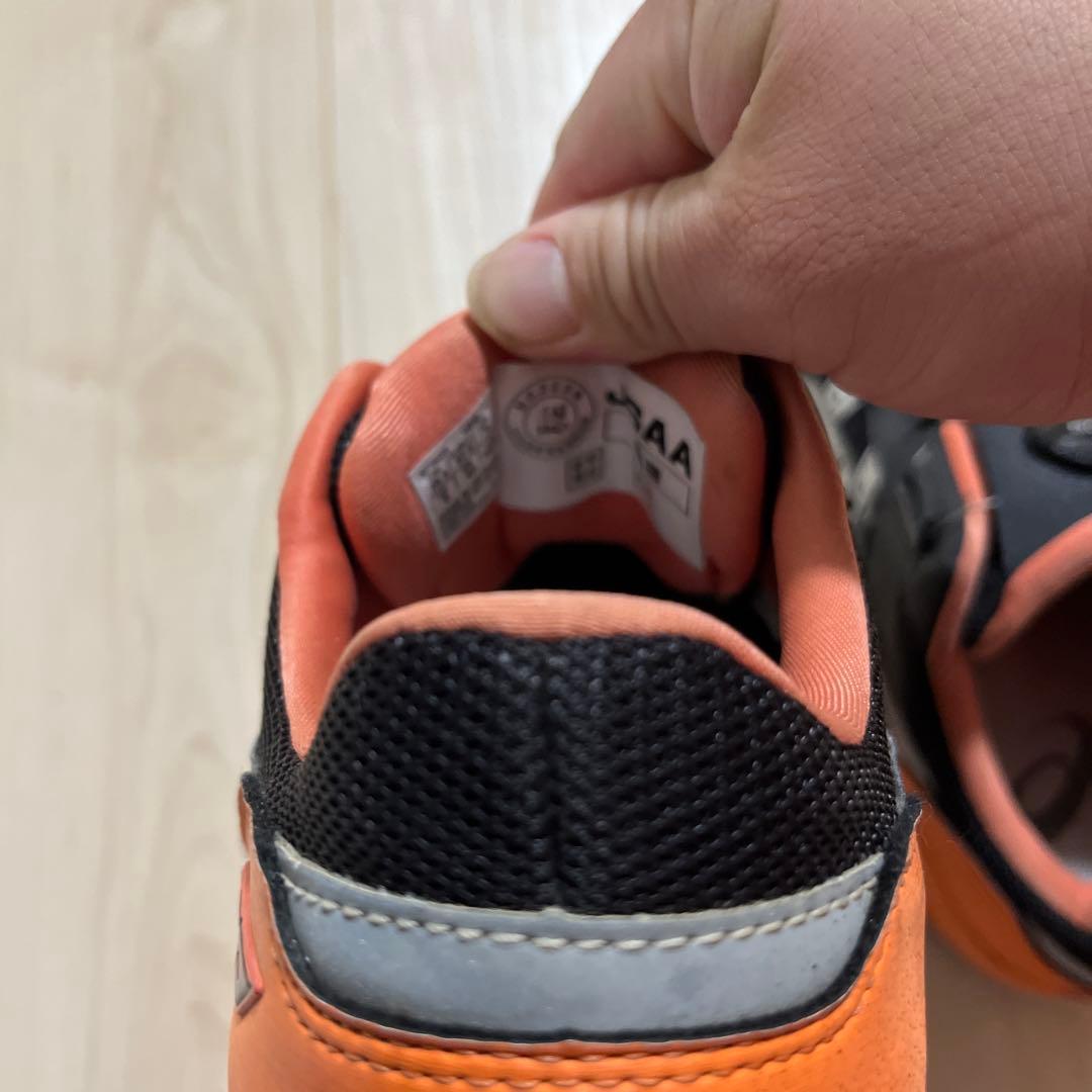 ASICS ウィンジョブ安全靴 黒/オレンジ