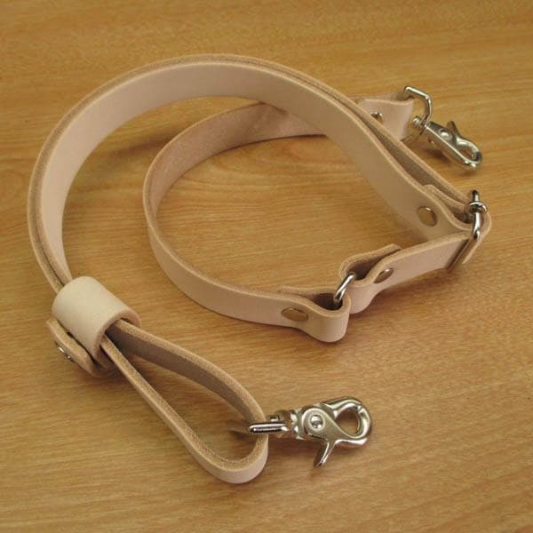 ヌメ革ナチュラル　６丁差し　革ベルト付　シザーケース　SCL-154/NA