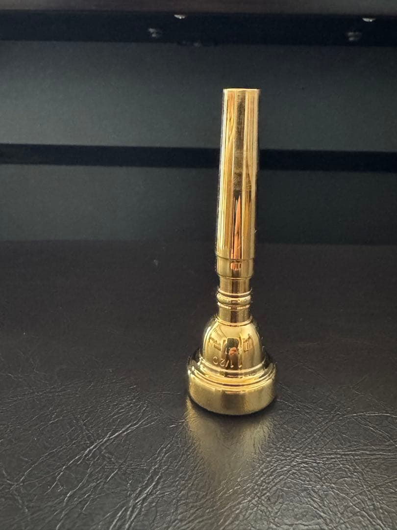 Tilz トランペットマウスピース 1 1/2c ゴールド