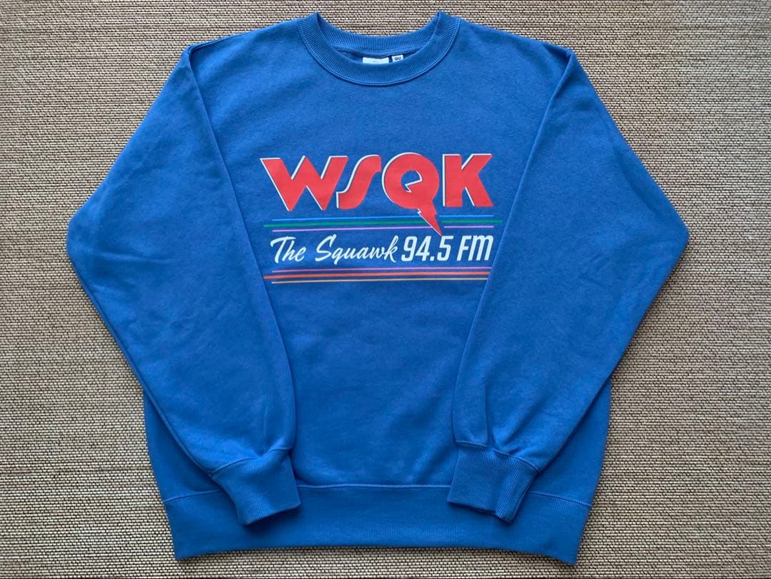 GU ストレンジャーシングス WSQK ヘビーウェイトスウェットプルオーバー L