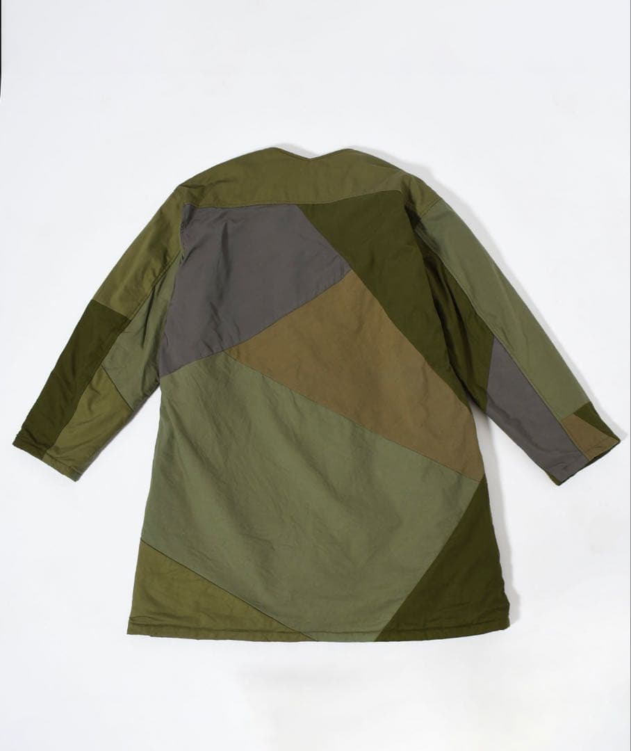 【rebear by Johnbull】リバーシブルパッチワークコート