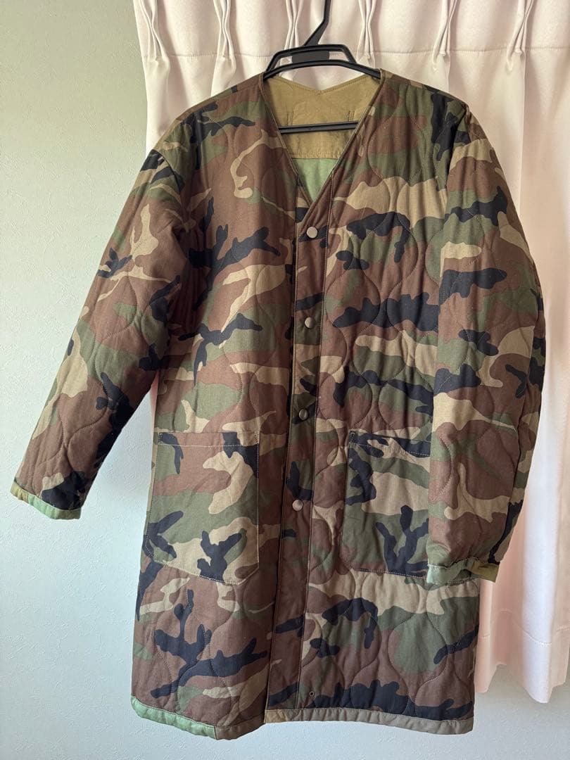 【rebear by Johnbull】リバーシブルパッチワークコート