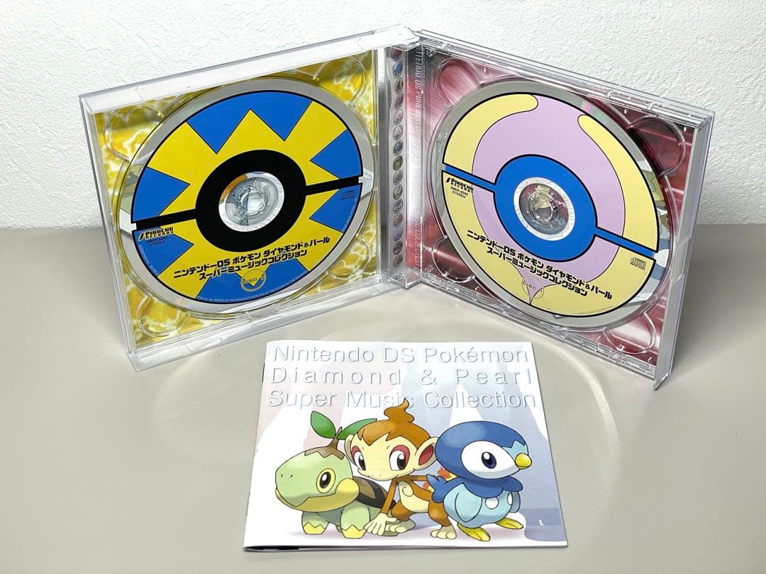 CD ポケモン ダイヤモンド＆パール スーパーミュージックコレクション