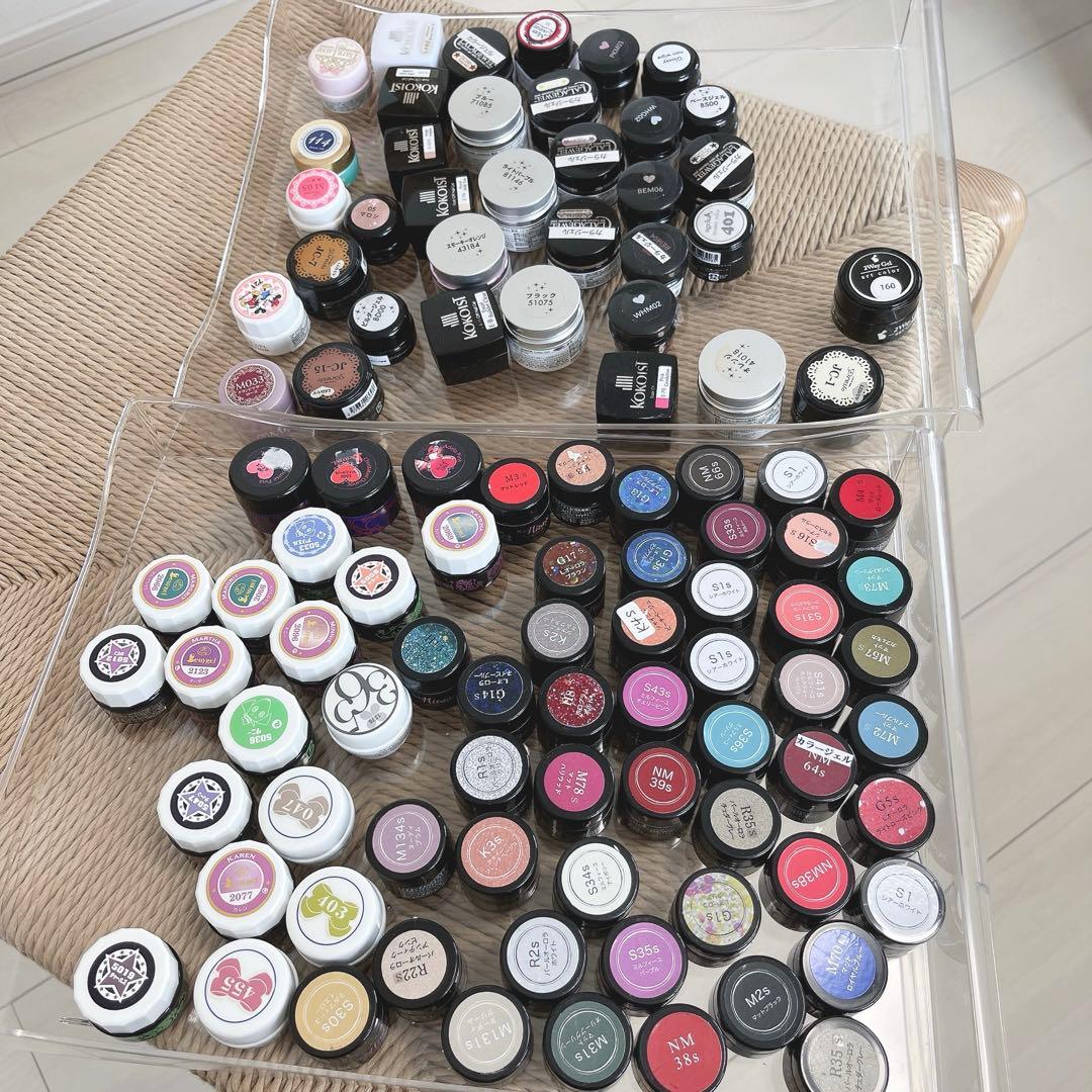 ネイル用品　ジェルネイル　開業　まとめ売り　大量　転売可　新品　中古　プリジェル