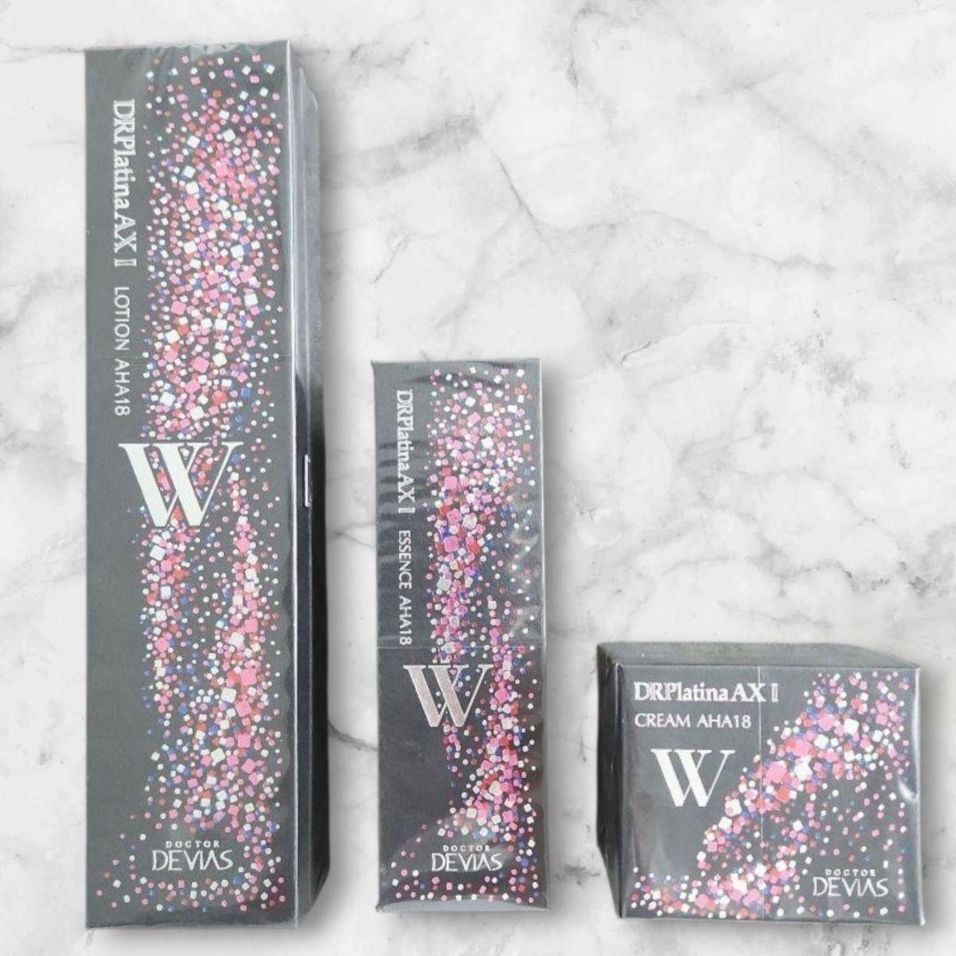 DR デヴィアス プラチナAX Wシリーズ 3点セット