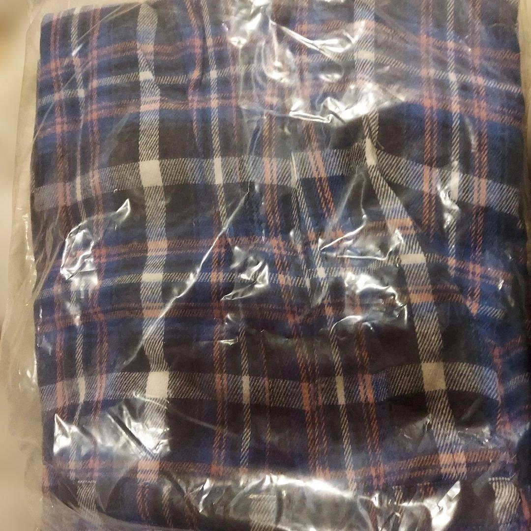 介護　胸元～足首まで1本ファスナー付　新品2枚組　つなぎパジャマ　ろうべん対策