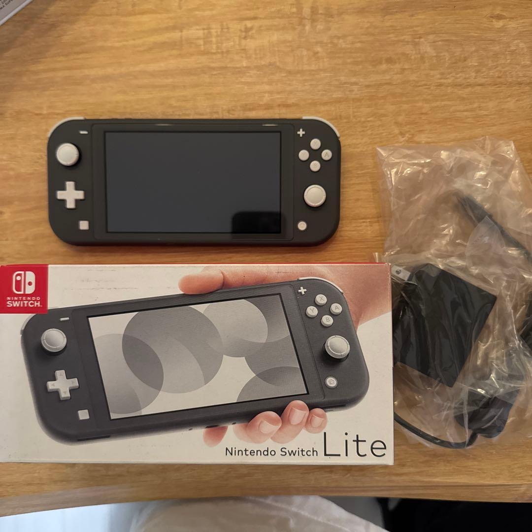 【美品】Nintendo Switch Lite グレー 本体