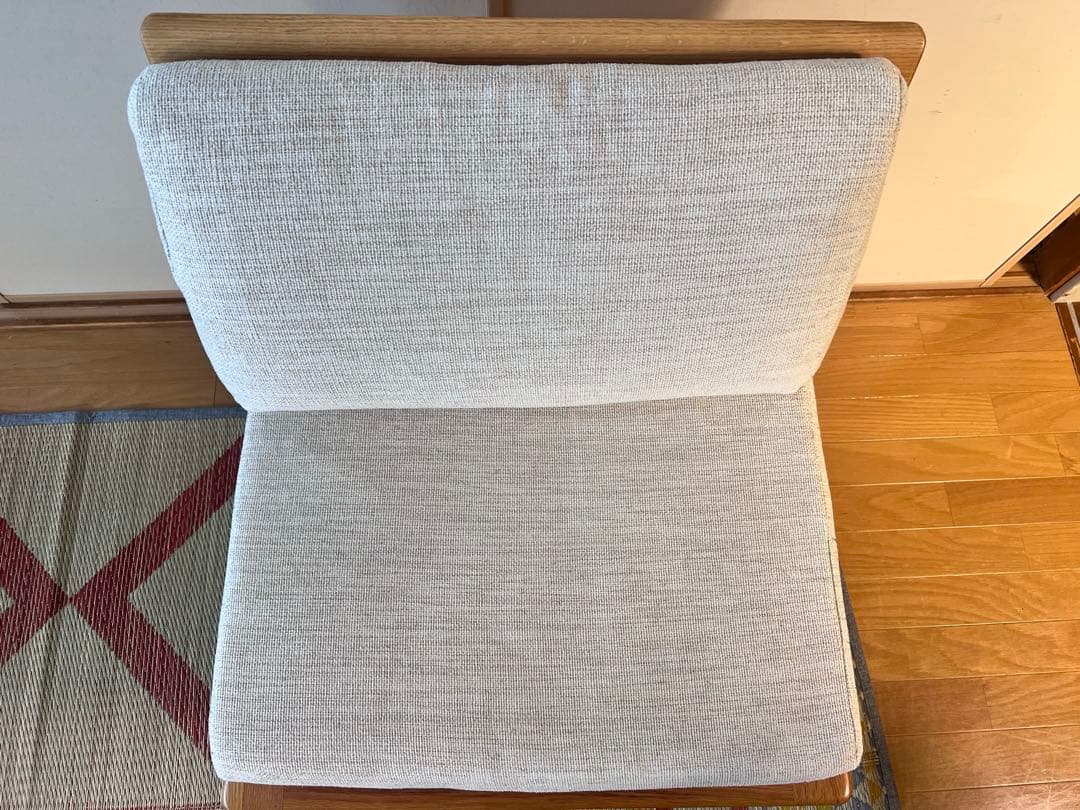 f1masa　ニトリ　1人用ソファ(オークエスト NA)