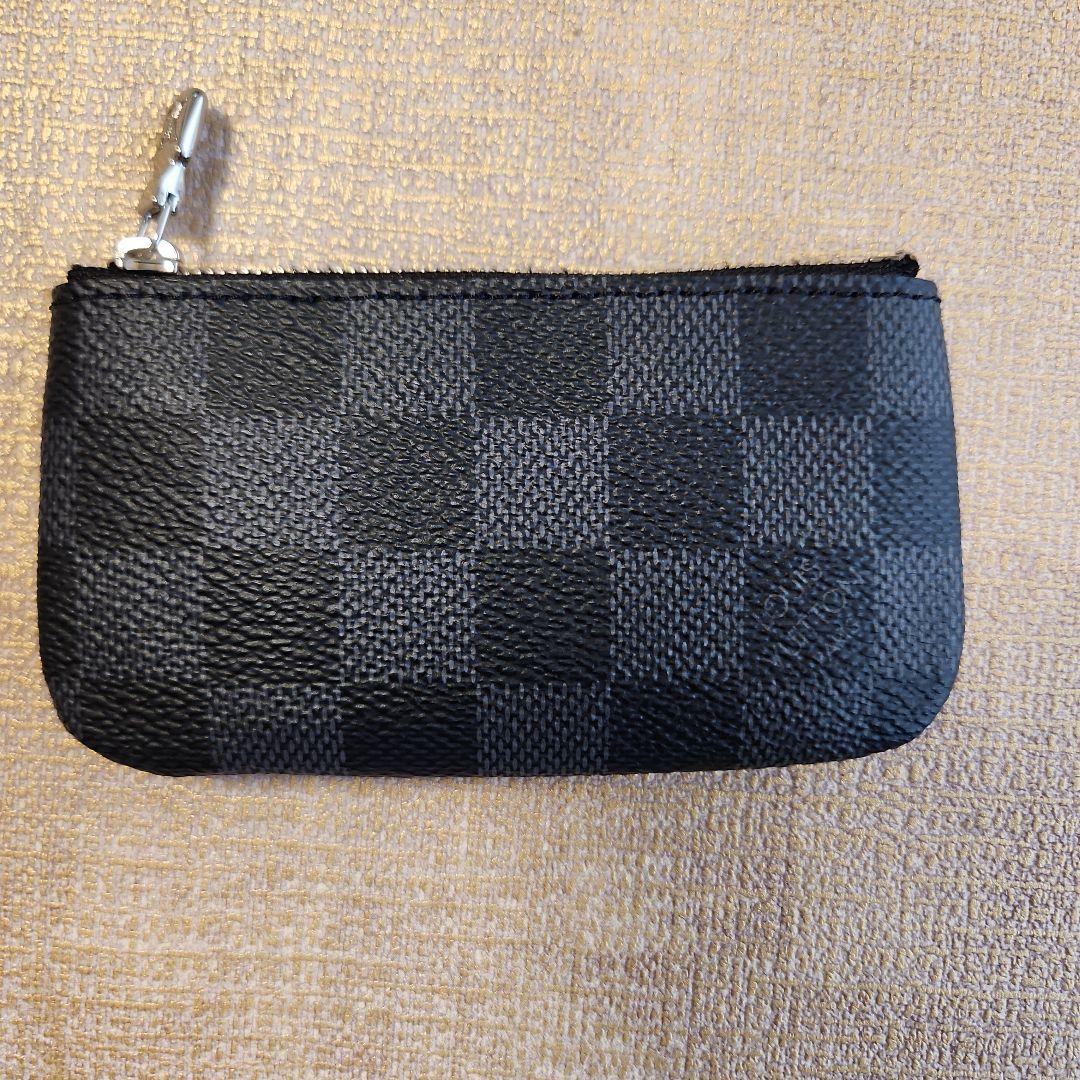 LOUIS VUITTON ポシェットクレ ブラックキーケース