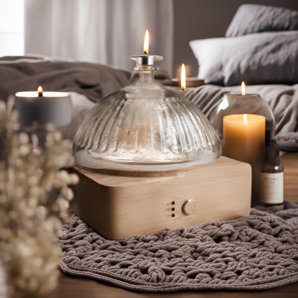 アロマ オールガラス製加湿器 ディフューザー 加湿器