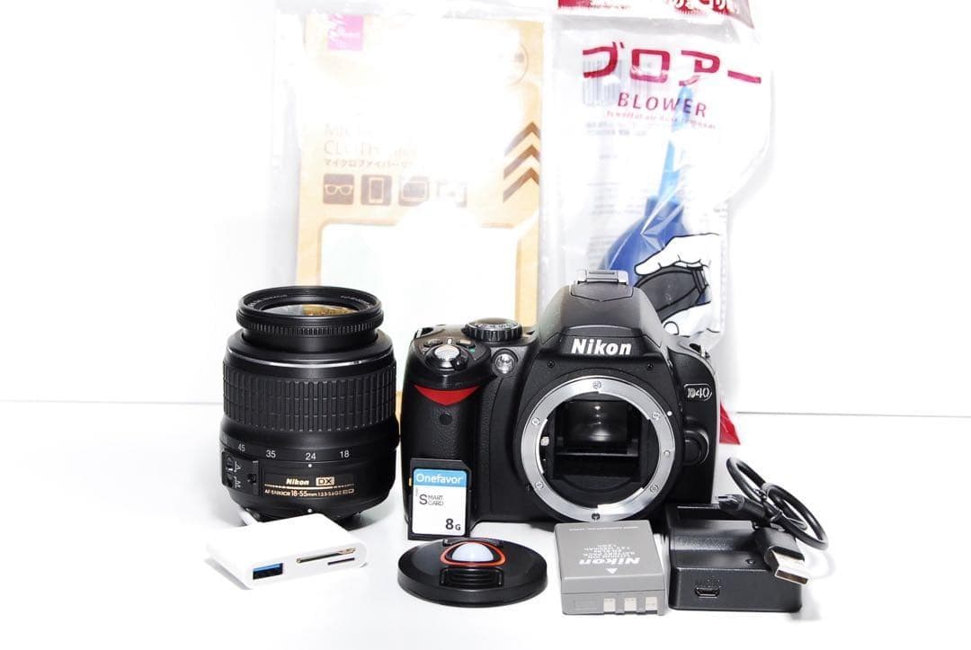 ☘️ショット数4797枚☘️Nikon D40 新品同様　初心者におすすめ！