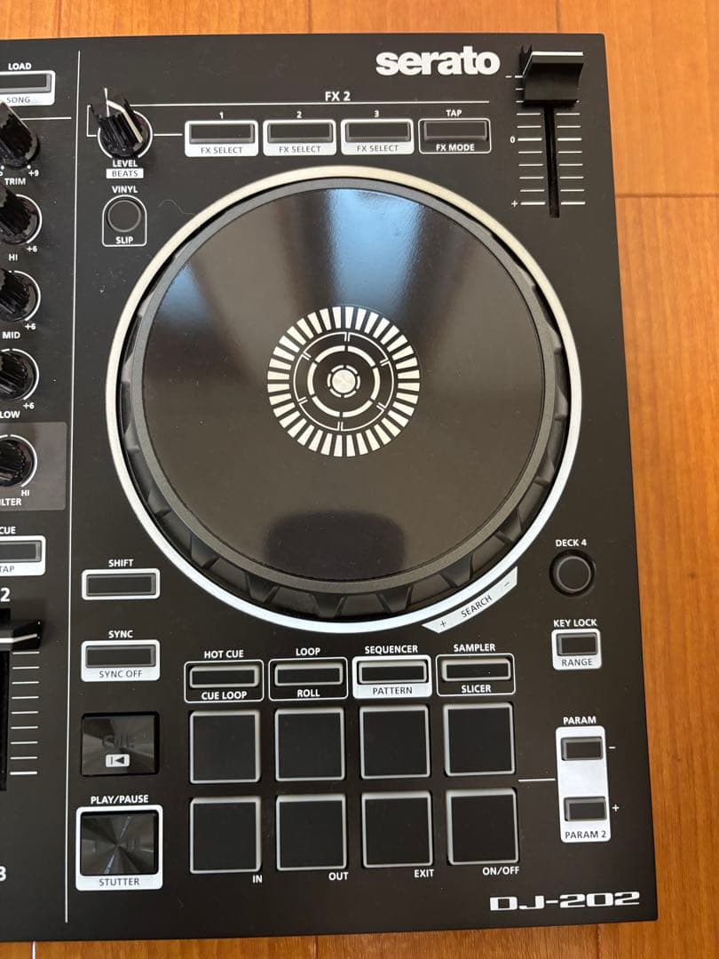 Roland DJ-202 DJコントローラー FX機能搭載