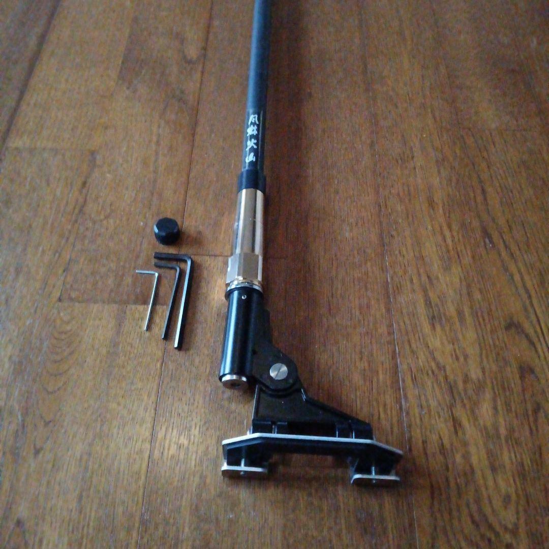 国産パイオニアパーソナルアンテナ・取り付基台風林火山黒色