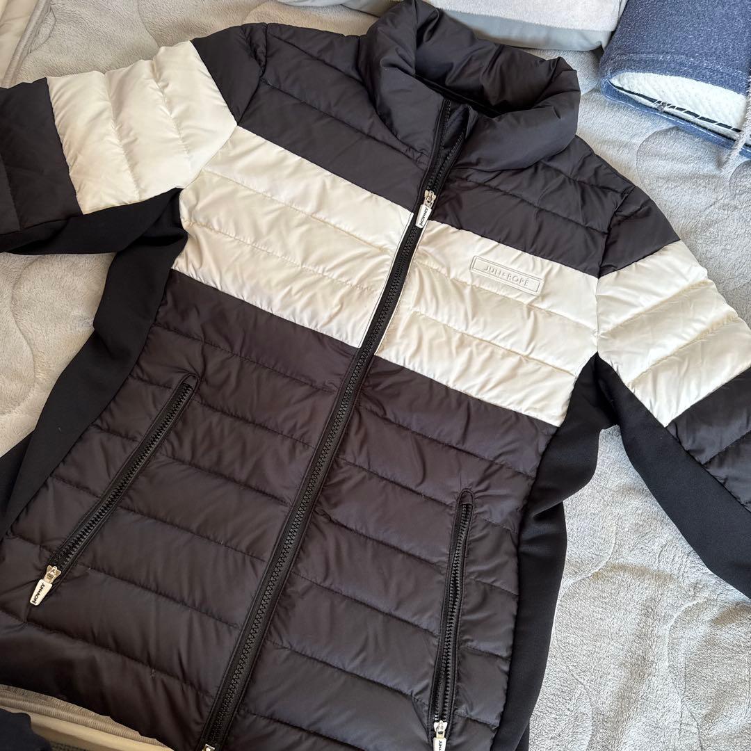 JUN & ROPE ブラック キルティングセットアップ M