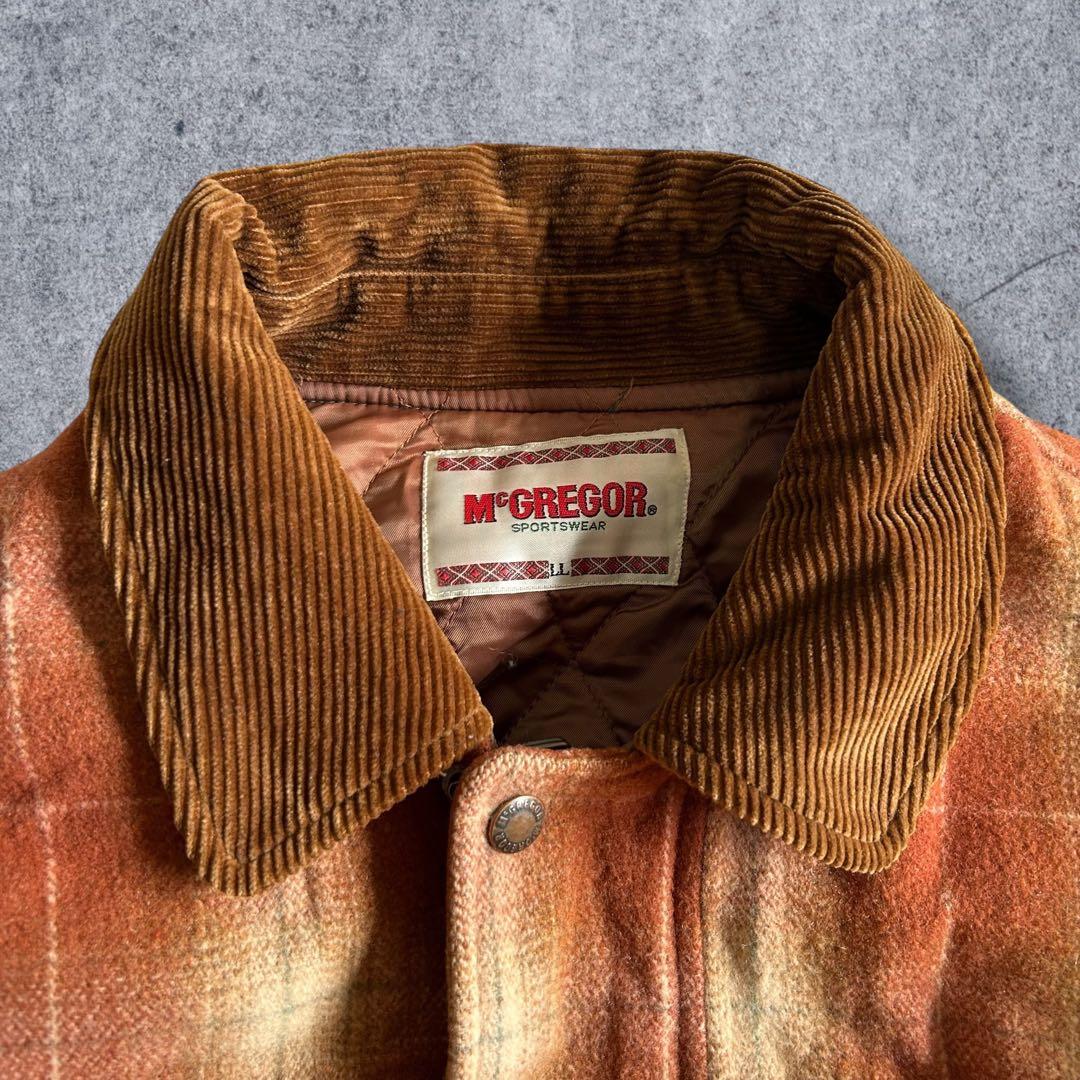 マックレガー McGREGOR カバーオール シャドーチェック LL アウトドア