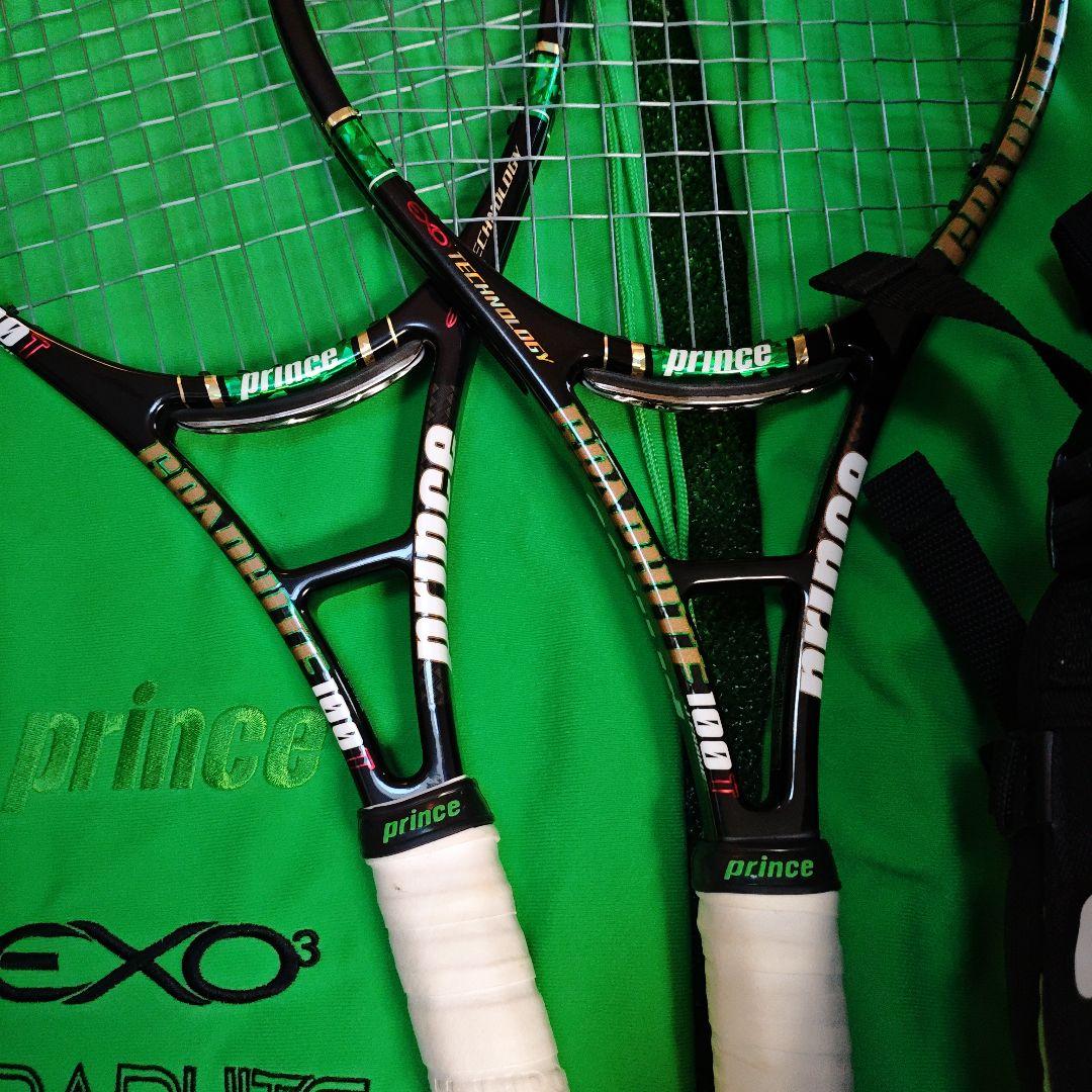 Prince EXO3 Graphite 100T とラケットバッグ セット