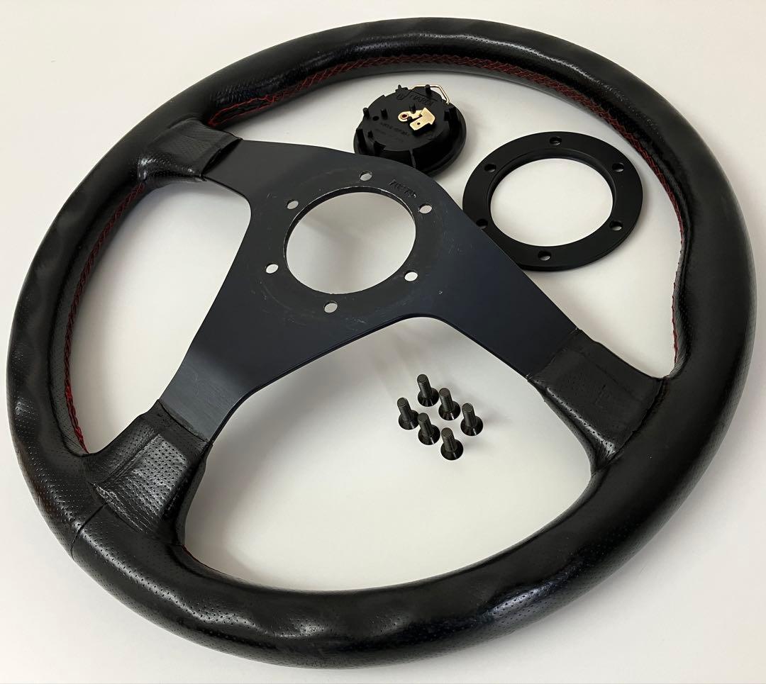 NARDI ナルディ ガラ ステアリング345mmFET/ホーンボタン/MOMO