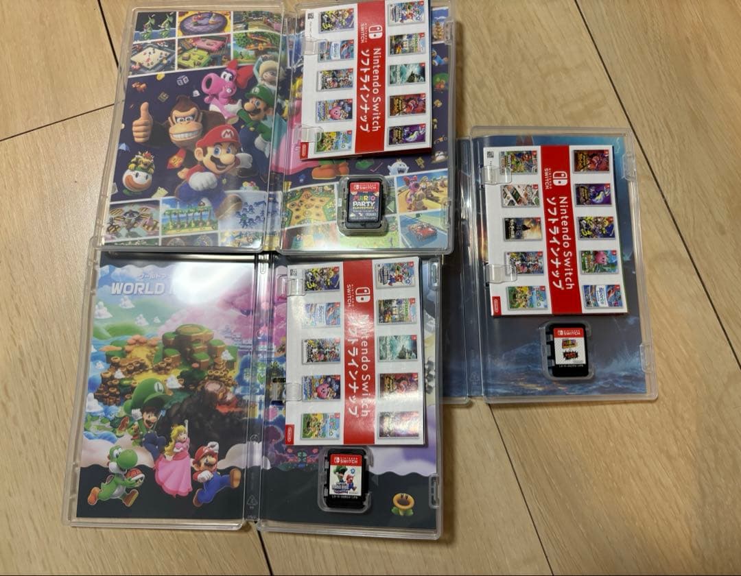 Switch マリオ　ゲームソフト　セット