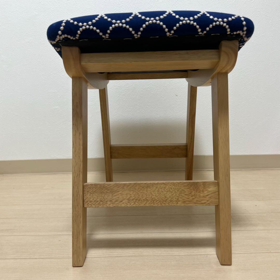 ミナペルホネン dop タンバリン l4 スクエア スツール【ネイビー】椅子