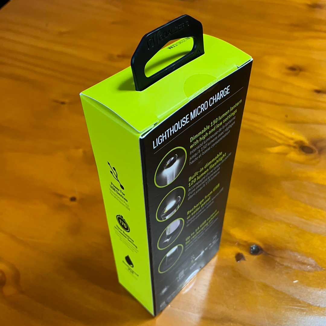 ゴールゼロGoal Zero LEDランタン ライトハウスマイクロ チャージ