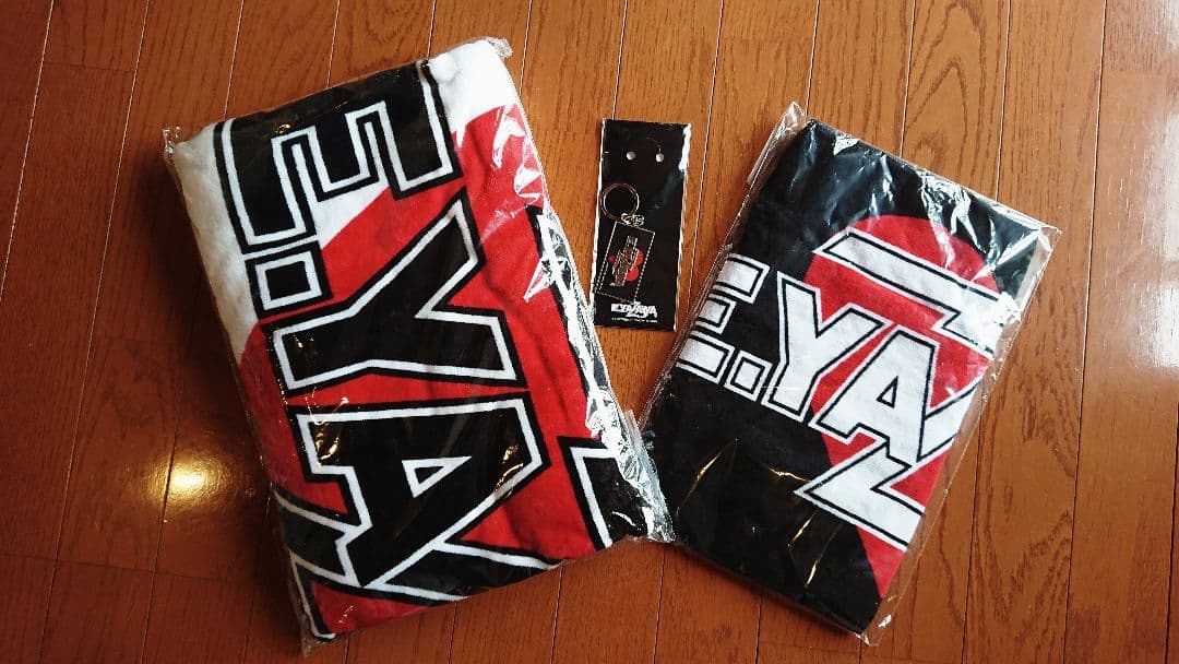 矢沢永吉 ロゴハート SBT フェイスタオル キーホルダー3点売り 未開封