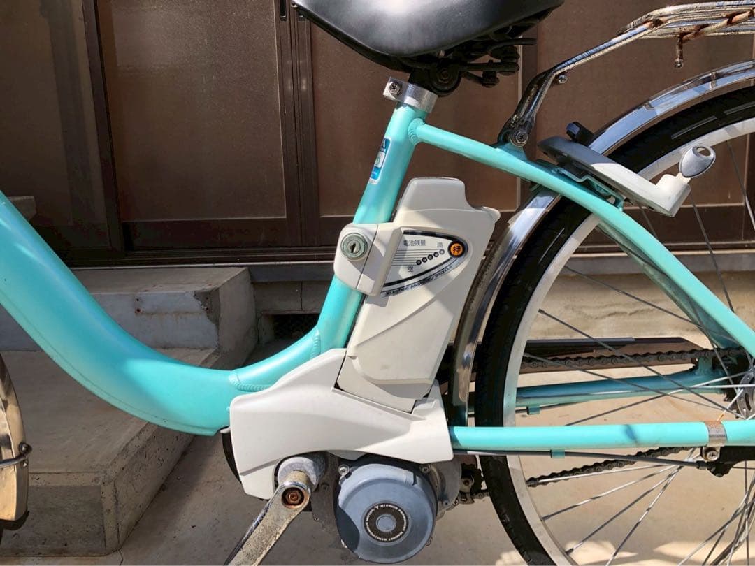 電動自転車　№6810 パナソニック　アルフィットビビ　26インチ