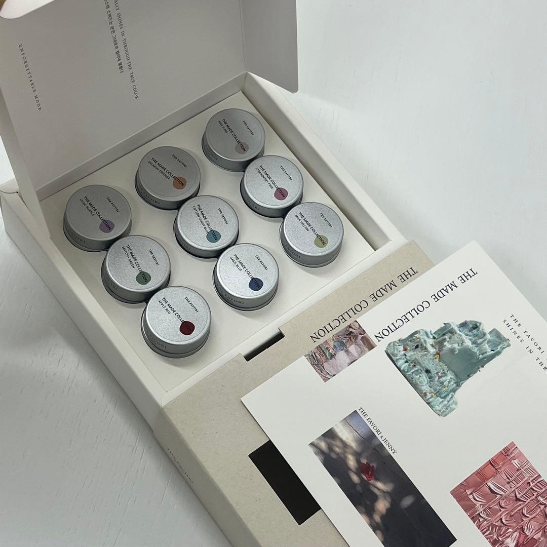 【新品未使用】ファボリ　メイドジェルコレクション　9色セット