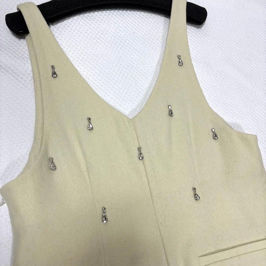 【みちみち】UND ELSA BIJOU WOOL DRESS