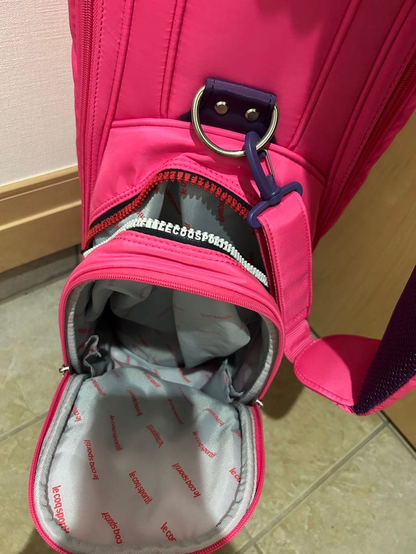 le coq sportif ゴルフバッグ ピンク