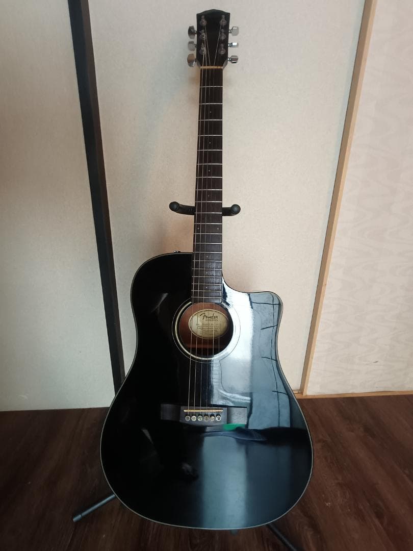 【！美品！】Fender CD-60CE BLK-DS-V2　エレアコ