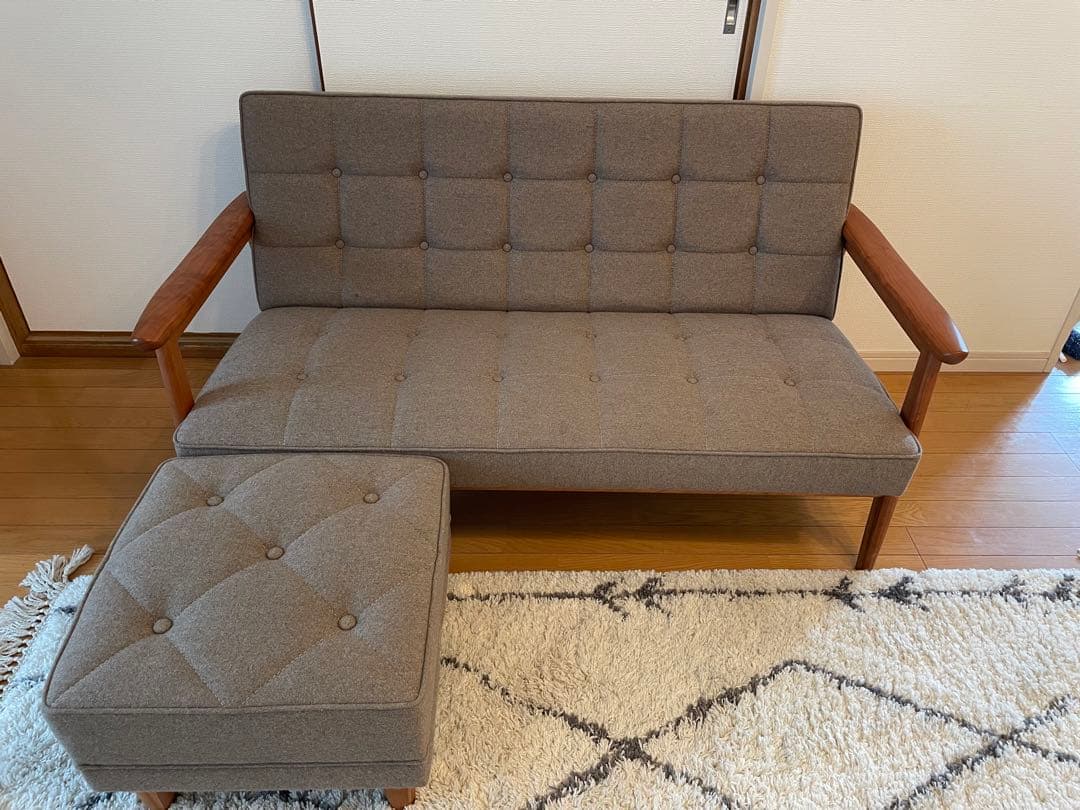 カリモク60 Kチェア2シーター ソファのみ